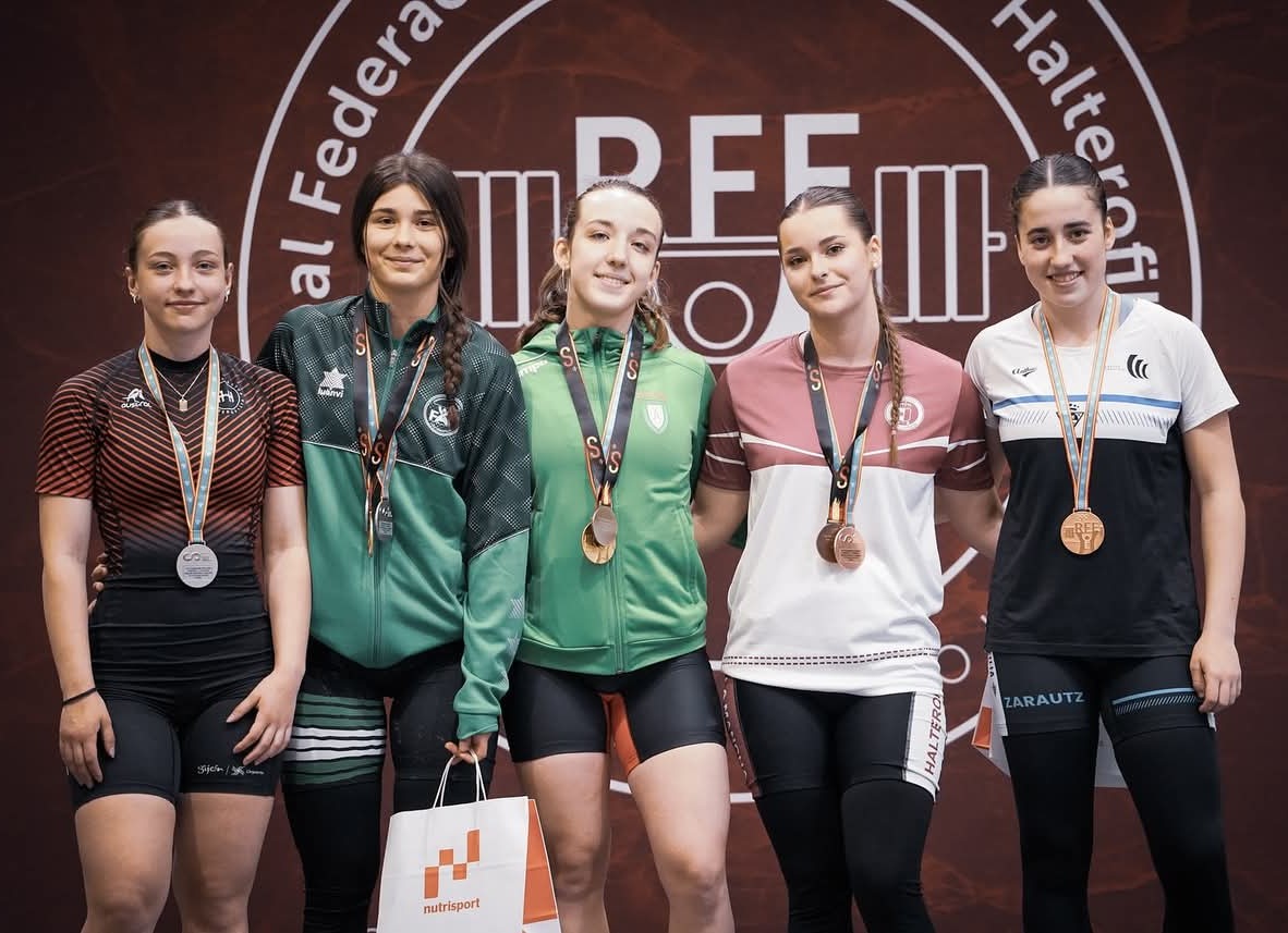 Ocho medallas y varios récords navarros en el Campeonato de España Sub-17